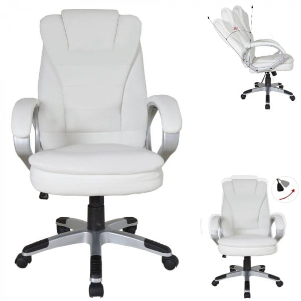 Bürostuhl Chefsessel Luxusdesign Ergonomische extra dicke Füllung - VDD World