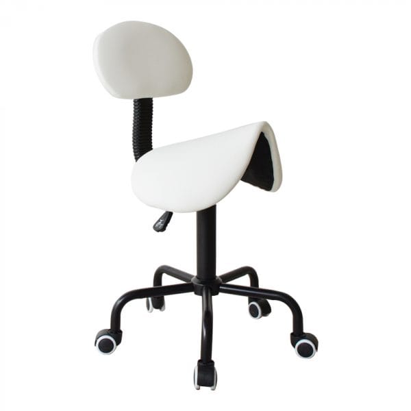 Sattelhocker ergonomischer Friseurhocker - Arbeitshocker - Hocker - höhenverstellbar - VDD World