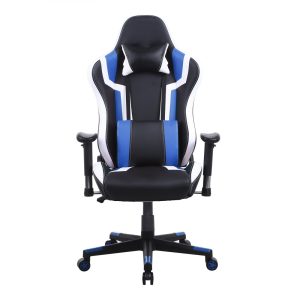 Bürostuhl Racing Gaming Stuhl Style High Design Thomas schwarz blau - Meubel Plein