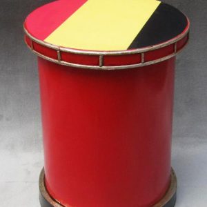 Schallplattenschrank - Aufbewahrung von Schallplatten - Plattenspielermöbel - graue Betonoptik - VDD World