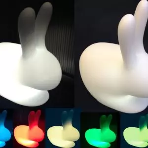 Stehende Tischlampe Nachtlampe LED 16 Farben RGB weiße Schreibtischlampe Fernbedienung - VDD World