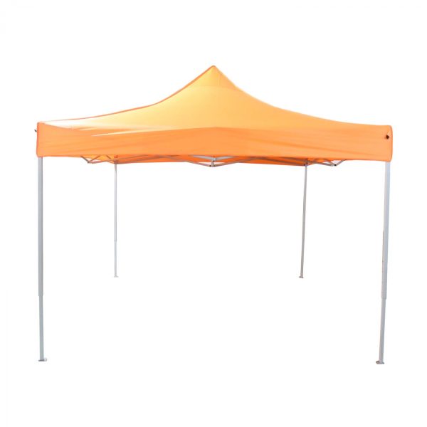 Partyzelt ORANGE 3m x 3m faltbar - VDD World