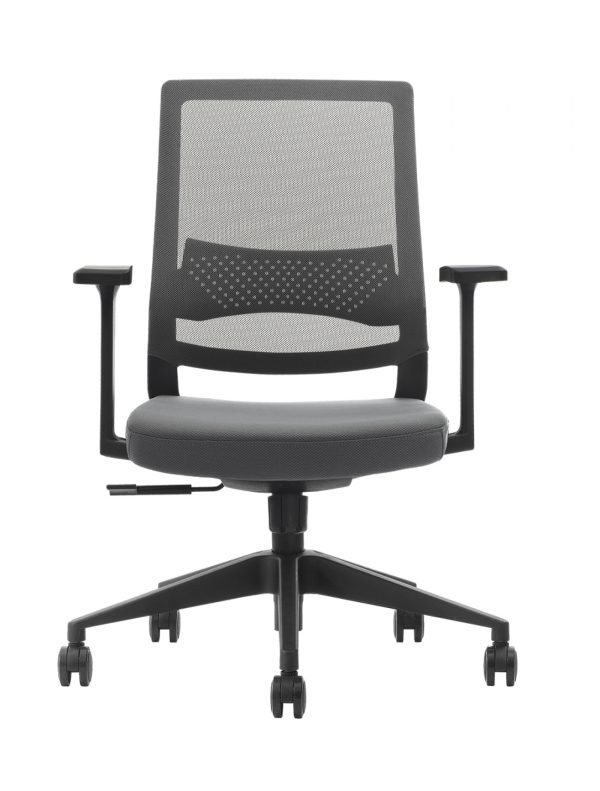 Bürostuhl Phoenix ergonomisch - verstellbar - Rücken Mesh und Sitz Nanogewebe - VDD World