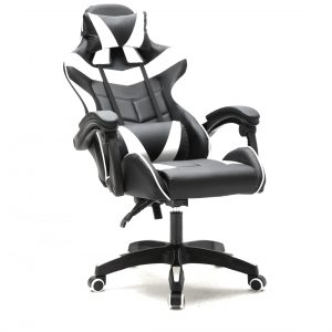 Game Chair Wouter Junior - Bürostuhl Racing Gaming Style - höhenverstellbar - schwarz rot - VDD World