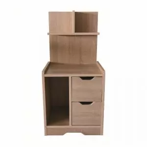 Nachttisch - Flurschrank - 65 cm hoch - hellbraun - VDD World