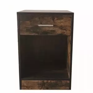 Schwebender Nachttisch - Hängender Flurschrank - mit Schublade - 50 cm breit - VDD World