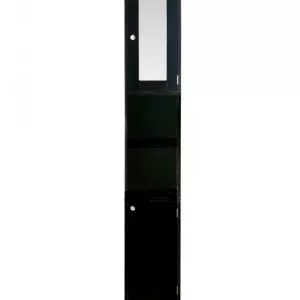 Nachttisch Flurschrank 3 Schubladen 63 cm hoch braun grau gefärbt - VDD World