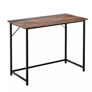 Bureau Stoer - Beistelltisch Halle oder Flur - Industrial Vintage Style - Dunkelbraun - VDD World