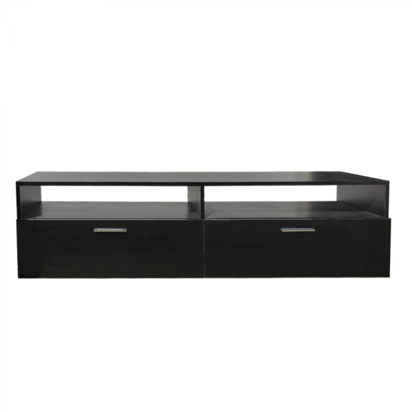 TV-Schrank - Fernseh-Sideboardschrank - 160 cm breit - schwarz - VDD World