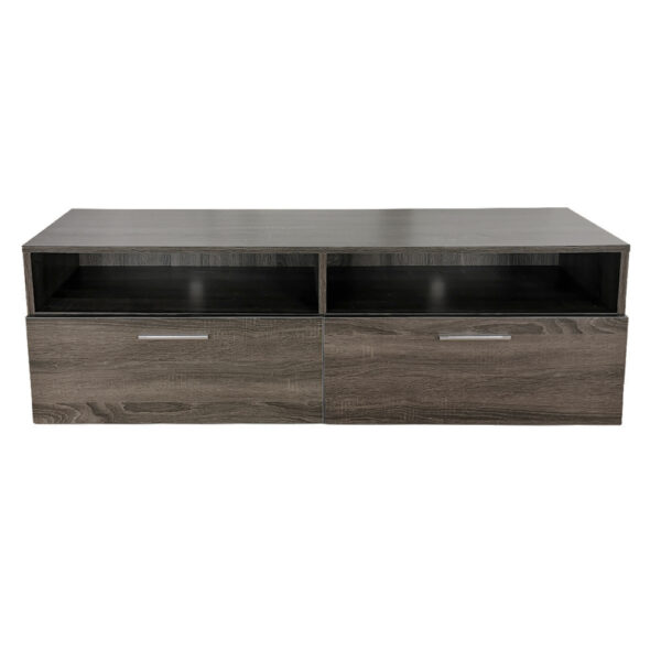 Fernsehschrank - Sideboard - 120 cm breit - braungrau gefärbt - VDD World