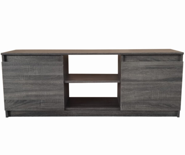 TV-Schrank Sideboard - TV-Schrank - 120 cm - Braungrau - VDD World