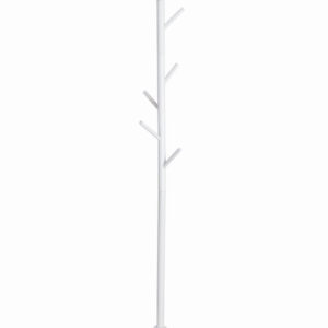 Wandgarderobe Baumstamm Ast Design - hängende Wandgarderobe - 125 cm hoch - 10 Haken - schwarz - VDD World