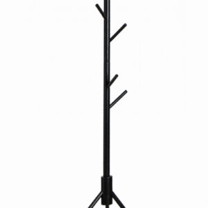 Wandgarderobe Baumstamm Ast Design - hängende Wandgarderobe - 125 cm hoch - 10 Haken - schwarz - VDD World