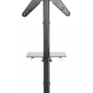 TV-Ständer - TV-Ständer - TV-Basis - drehbar - höhenverstellbar 134 cm bis 146 cm - schwarz - VDD World