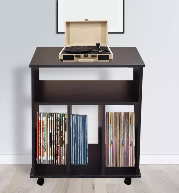 Lp-Vinyl-Aufbewahrungsschrank – Bücherregal – Aufbewahrung von Zeitschriften, Büchern - VDD World
