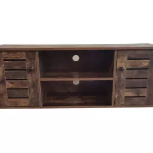 TV-Möbel Tough - Sideboard Schrank Industrial Vintage - 130 cm breit - braun - VDD World