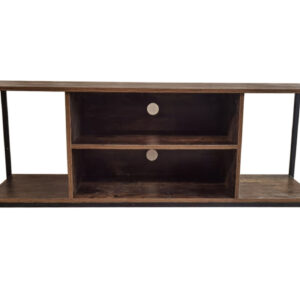 TV-Schrank Sideboard - TV-Schrank - 120 cm - Braungrau - VDD World