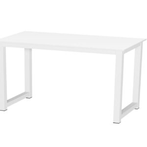 Küchentisch - Schreibtischtisch - 75 cm x 75 cm - weiß braun - VDD World