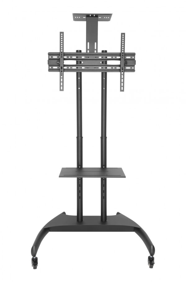 TV-Bildschirmständer - mobil - mit Kamerahalterung - höhenverstellbar bis 146 cm - VDD World