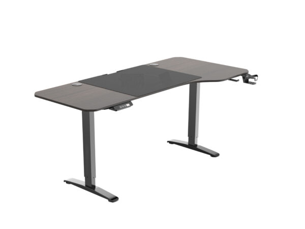 Schreibtisch-Sitzständer elektrisch höhenverstellbar Thomas - Spieltisch - 160 x 75 cm - VDD World
