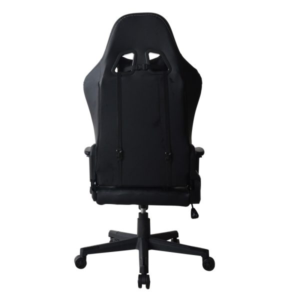 Bürostuhl Gaming Stuhl Thomas - Racing Gaming Style Stuhl - ergonomisch - schwarzes Design - VDD World