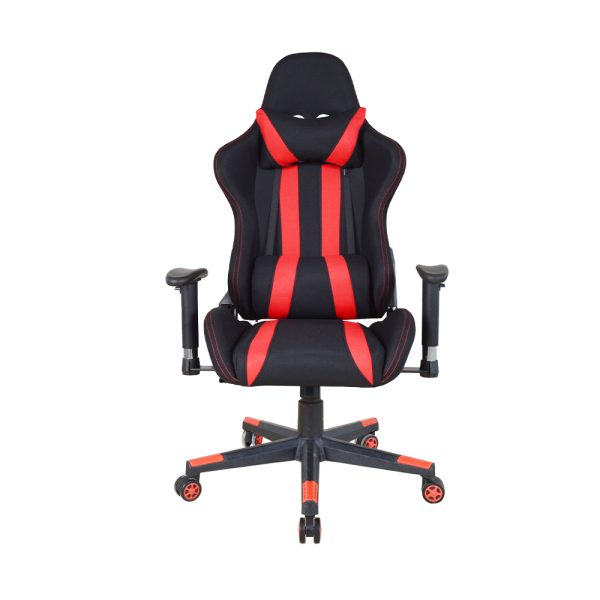 Bürostuhl Gaming Stuhl Thomas - Racing Gaming Style - Stoffbezug - schwarz rot - VDD World