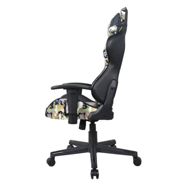 Bürostuhl Gaming-Stuhl Thomas - Stuhl im Racing-Gaming-Stil - ergonomisch - Camouflage-Design - VDD World