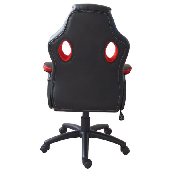 Game Chair Wouter Junior - Bürostuhl Racing Gaming Style - höhenverstellbar - schwarz rot - VDD World