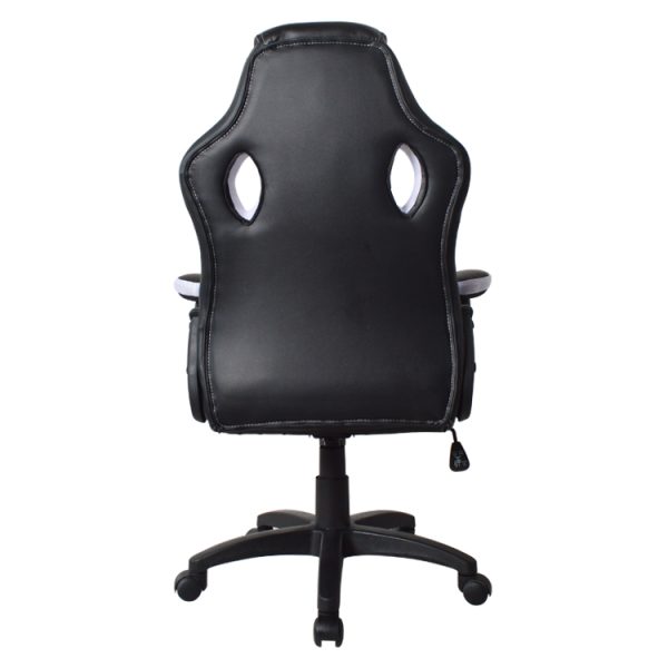 Bürostuhl Racing Gaming-Stil Premium-Design Wouter weiß schwarz - VDD World