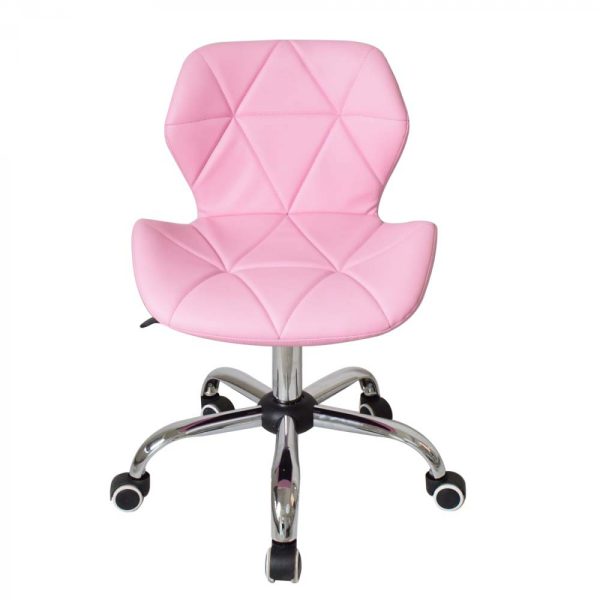 Bürostuhl modernes Design - Chefsessel - höhenverstellbar - rosa - VDD World