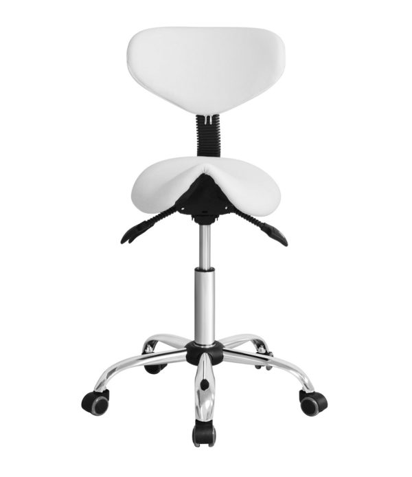 VDD Sattelhocker ergonomisch - Barbierhocker - Tabouret - höhenverstellbar - Rückenlehne kippbar und - VDD World