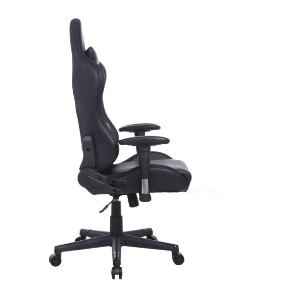 Gaming Stuhl Tornado Bürostuhl - ergonomisch verstellbar - Racing Gaming Stuhl - schwarz - VDD World