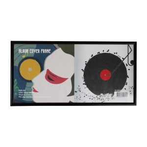 LP Vinyl Fotorahmen - schwarzer Fotorahmen - VDD World