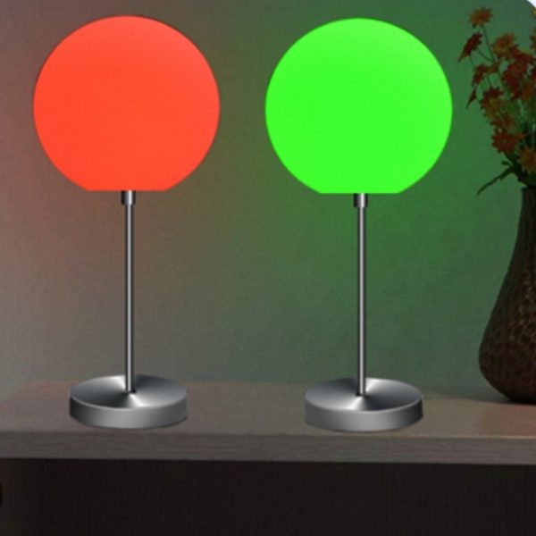 Stehende Tischlampe Nachtlampe LED 16 Farben RGB weiße Schreibtischlampe Fernbedienung - VDD World