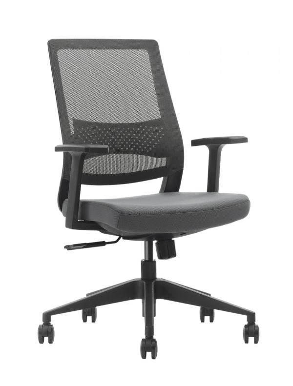 Bürostuhl Phoenix ergonomisch - verstellbar - Rücken Mesh und Sitz Nanogewebe - VDD World