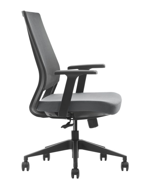 Bürostuhl Phoenix ergonomisch - verstellbar - Rücken Mesh und Sitz Nanogewebe - VDD World