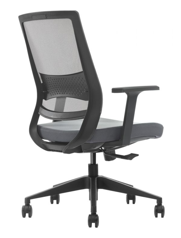 Bürostuhl Phoenix ergonomisch - verstellbar - Rücken Mesh und Sitz Nanogewebe - VDD World