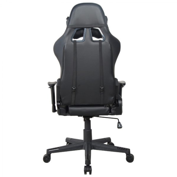 Bürostuhl Gaming Stuhl Thomas - Racing Gaming Style Stuhl - ergonomisch - schwarzes Design - VDD World