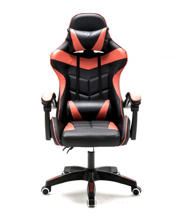 Gaming Stuhl Cyclone Teenager - Bürostuhl - Racing Gaming Stuhl - Rot Schwarz - VDD World