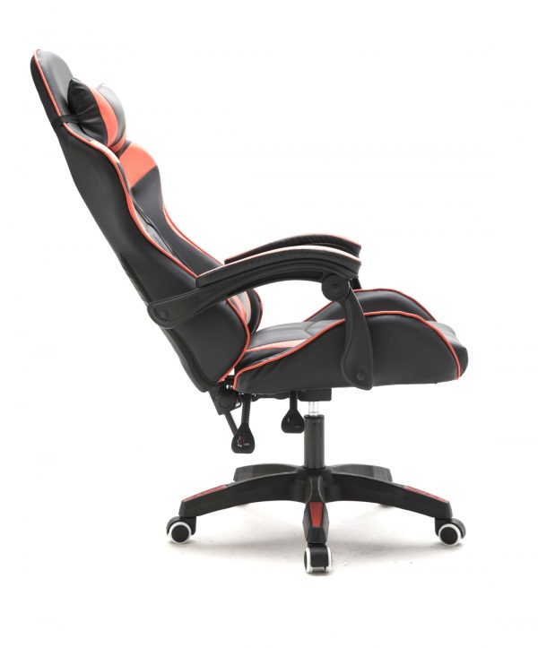 Gaming Stuhl Cyclone Teenager - Bürostuhl - Racing Gaming Stuhl - Rot Schwarz - VDD World