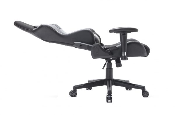 Game chair Classic - Bürostuhl - Stoffpolsterung - schwarz grau - VDD World