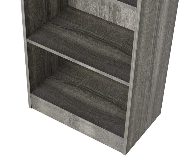 Bücherregal - Wandschrank - offenes Regal - 130 cm hoch - VDD World