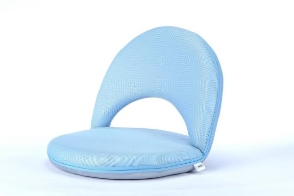 Yogastuhl Rückenlehne verstellbarer Meditationsstuhl blau MULTIFUNKTIONAL - VDD World