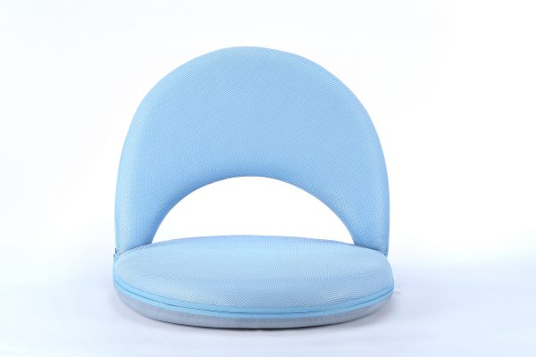 Yogastuhl Rückenlehne verstellbarer Meditationsstuhl blau MULTIFUNKTIONAL - VDD World