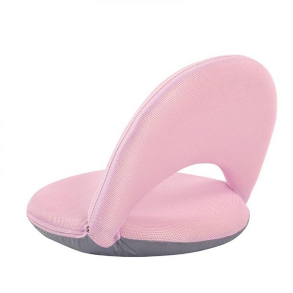 Yogastuhl Rückenlehne verstellbarer Meditationsboden Stuhl pink MULTIFUNCTIONAL - VDD World