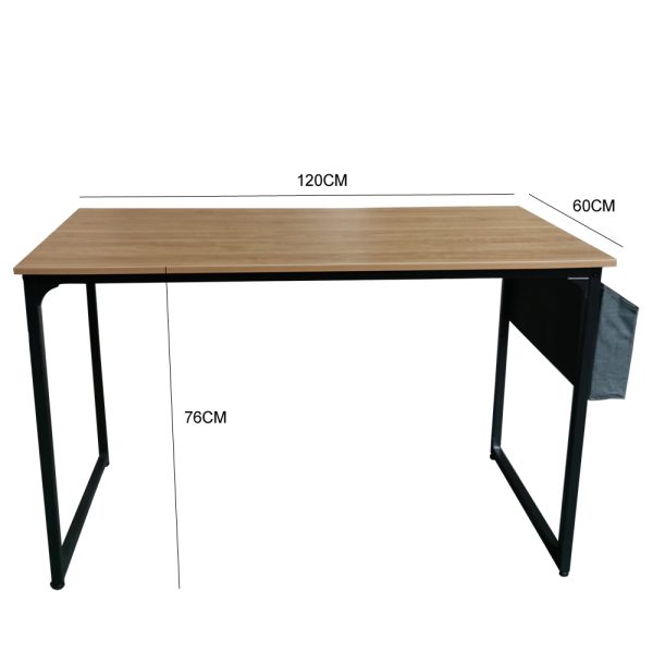 Schreibtisch Stoer - Computertisch - Laptoptisch - 120 cm breit - hellbraun - VDD World