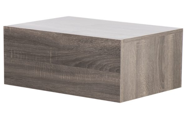 Schwebender Nachttisch - Hängender Flurschrank - mit Schublade - 50 cm breit - VDD World