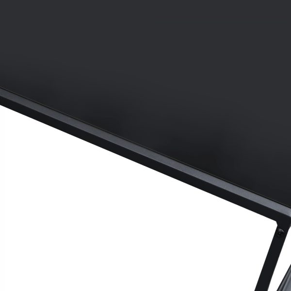 Schreibtisch Stoer - Laptoptisch - Computertisch - Beistelltisch - 100 cm breit - schwarz - VDD World