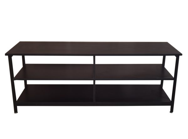 TV-Möbel Tough - Sideboard Industrial - 130 cm breit - schwarz - VDD World