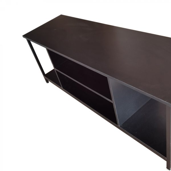 TV-Möbel Tough - Sideboardschrank Industrial - 130 cm breit - schwarz - VDD World